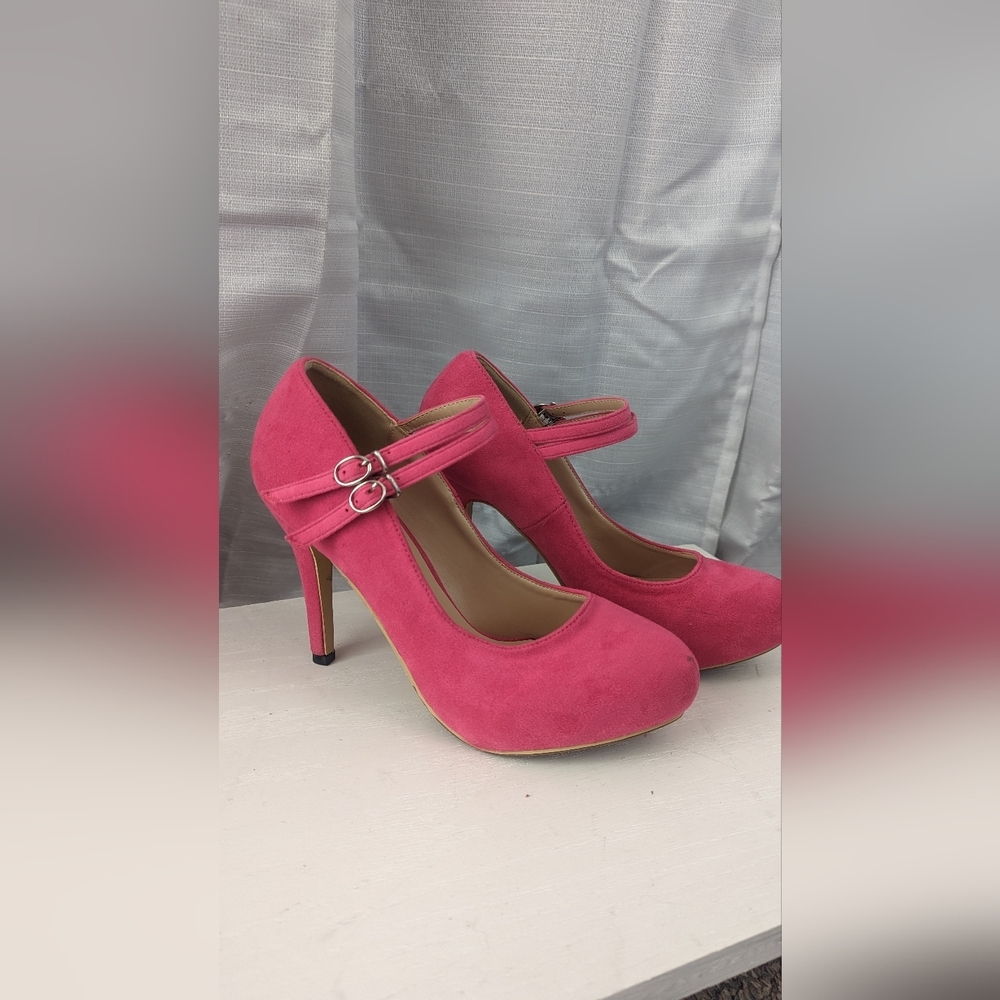 Annaili Fuchsia Pink Shoes